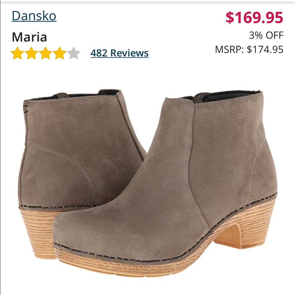 🥾 Dansko grey booties 🥾